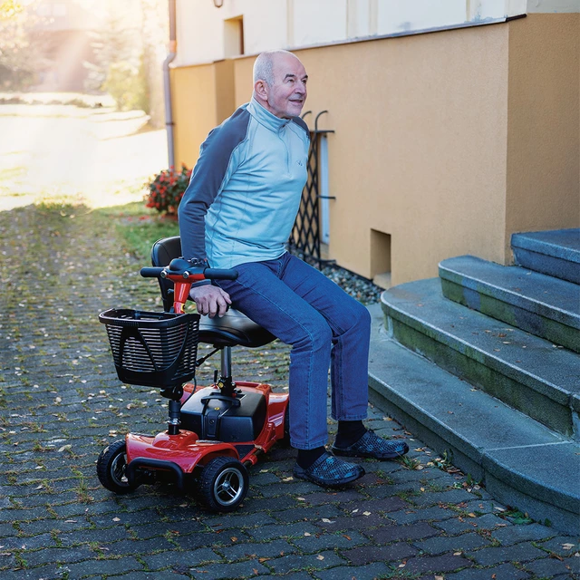 Elektrický čtyřkolový vozík inSPORTline Omis (W3431) • 6km/h • až 20km dojezd • bez řidičáku