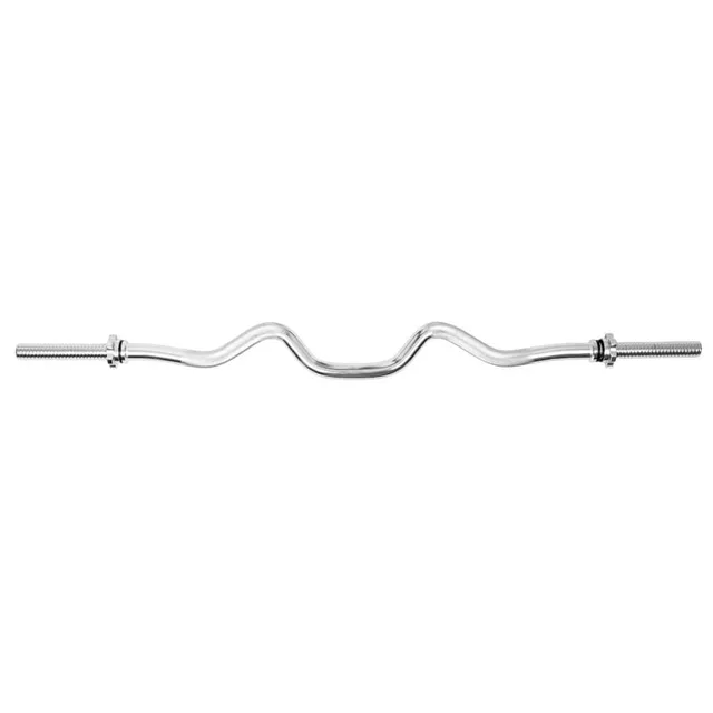 Vzpěračská tyč inSPORTline Combinatore 123cm/30mm • s objímkami