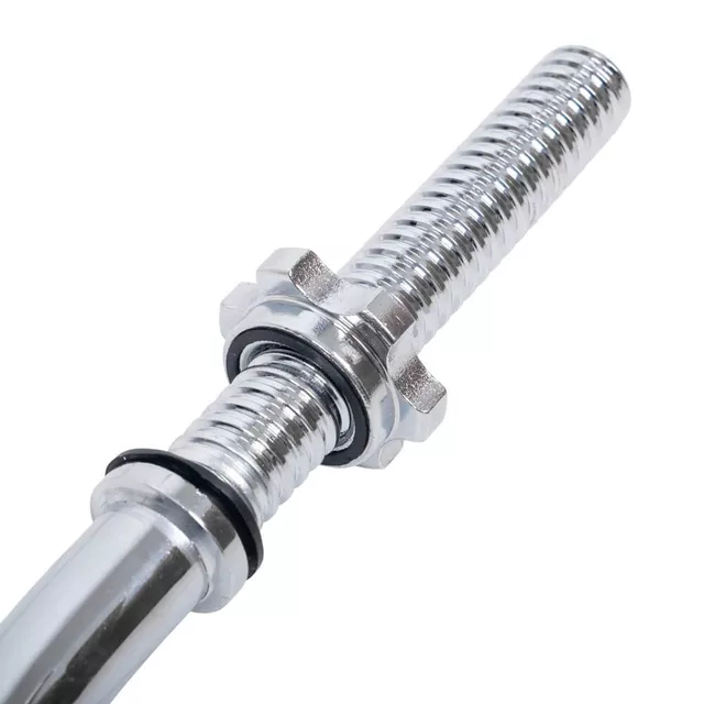 Vzpěračská tyč inSPORTline Combinatore 123cm/30mm • s objímkami