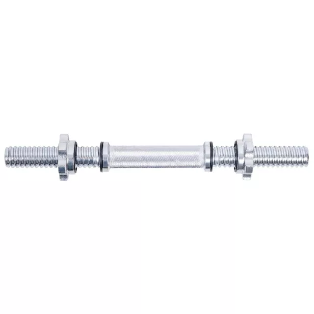 Hřídel na jednoruční činku inSPORTline Tufor 40cm/30mm • se závitem a objímkami