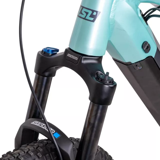 Dámské horské elektrokolo inSPORTline ISL Asuki 630 Wh 27,5" - model 2026 • dojezd až 150 km - Aqua Blue