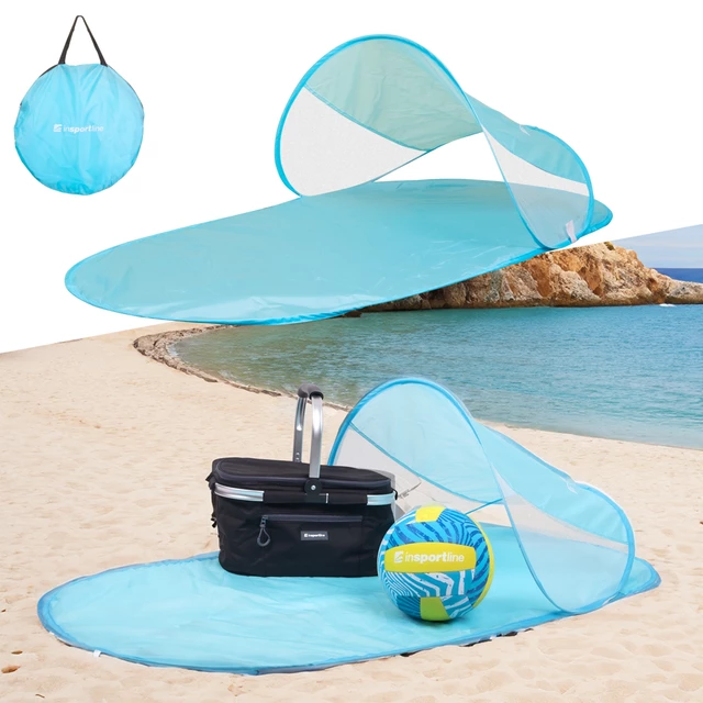 Samorozkládací plážový stan inSPORTline Gondara 140x70x55 cm