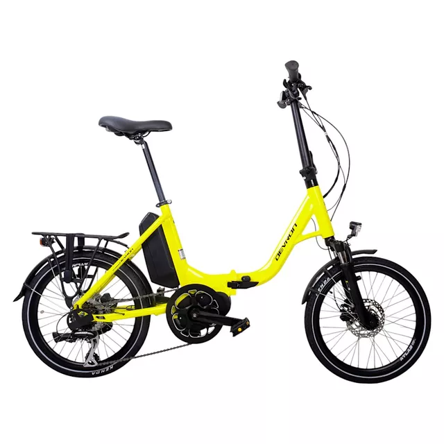 Skládací elektrokolo Devron 20126 DA746 20" - 2.jakost - Yellow - Yellow