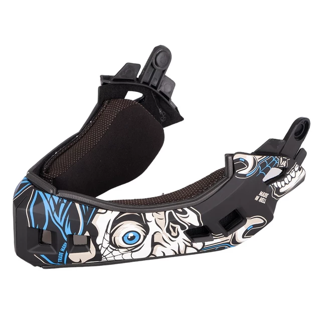 Dětská downhill přilba W-TEC Delgada - Blue Wind