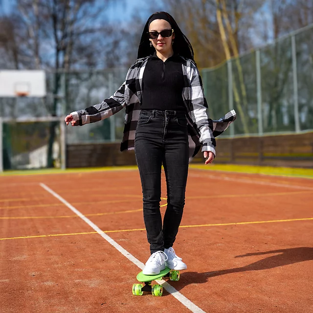 Penny board WORKER Aspy C4 22" se svítícími kolečky