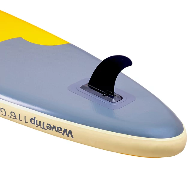 Paddleboard s příslušenstvím inSPORTline WaveTrip 11'6" G3 • 320l • do 160kg - žlutá