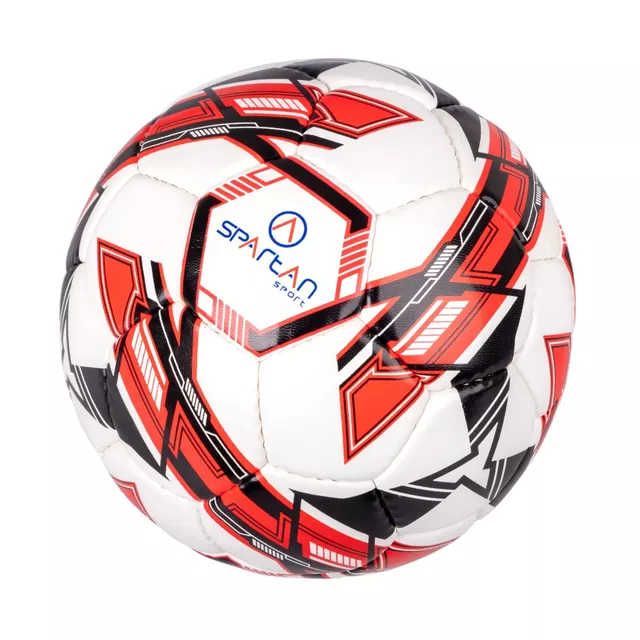 Fotbalový míč SPARTAN Club Junior vel. 3 - černo-červená