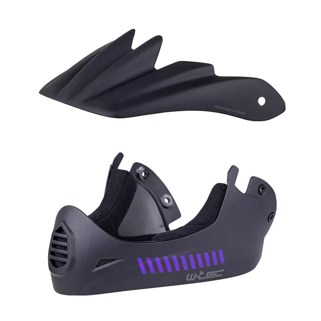 Downhill přilba W-TEC Campanero Noir Violet