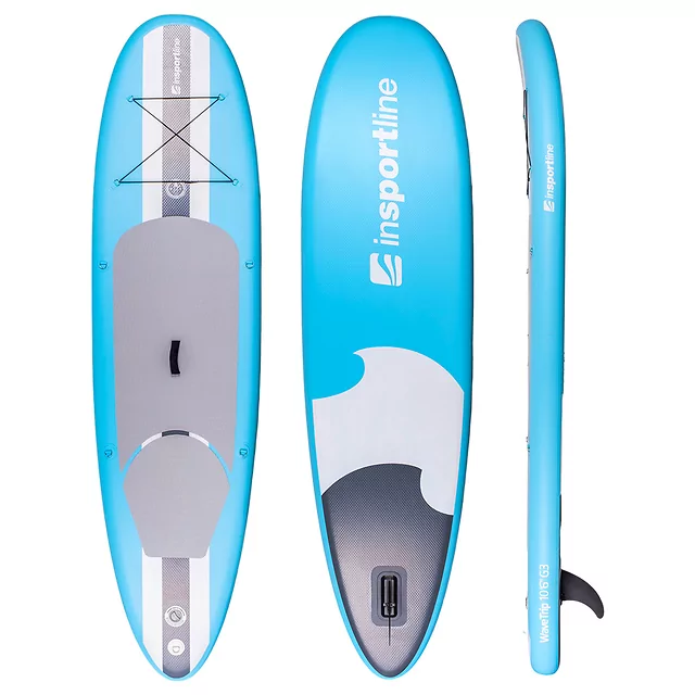 Paddleboard s příslušenstvím inSPORTline WaveTrip 10'6" G3 • 300l • do 140kg