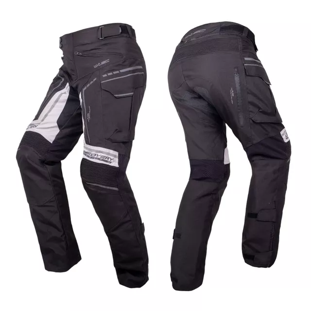 Moto kalhoty W-TEC Perguso - černá