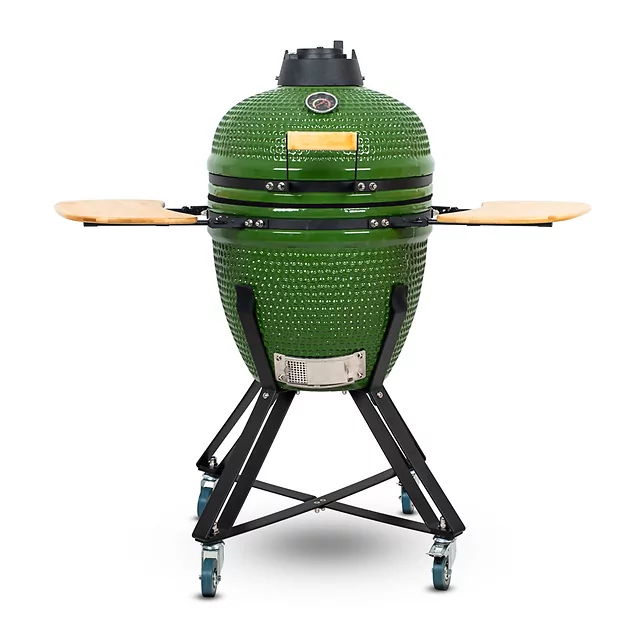 Keramický kamado gril inSPORTline Pyrexo 18" - 2.jakost