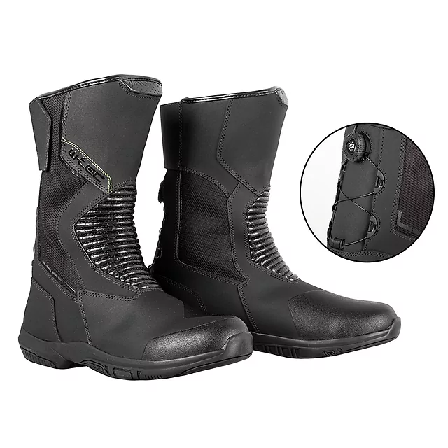 Moto boty W-TEC Boarto - 2.jakost - černá - černá