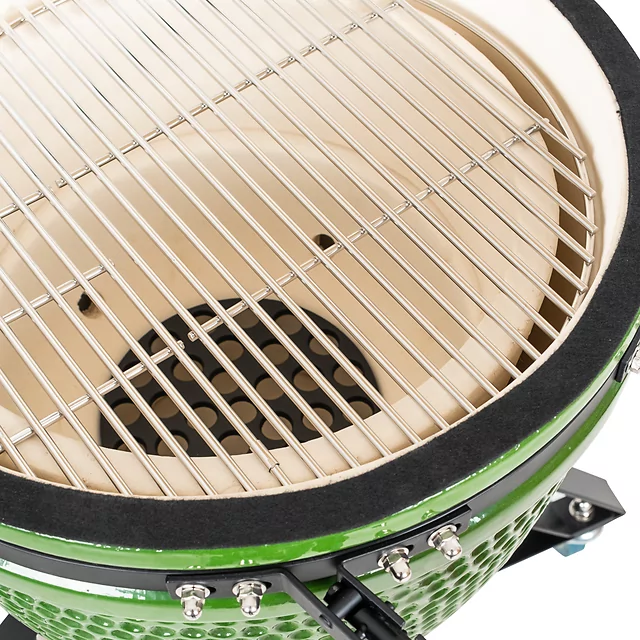 Keramický kamado gril inSPORTline Pyrexo 18" - 2.jakost