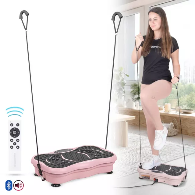 Vibrační plošina inSPORTline Maviro - rose