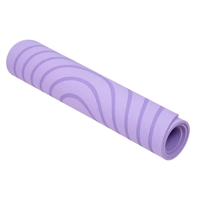 Podložka na cvičení inSPORTline Ampfinity 123x60x0,6 cm - fialová