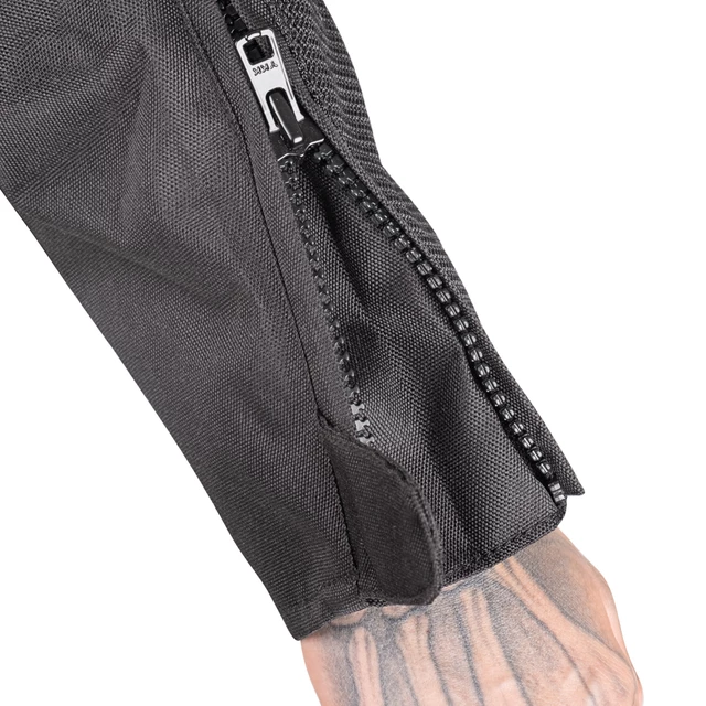 Dámská letní moto bunda W-TEC Martix Lady - černo-růžová