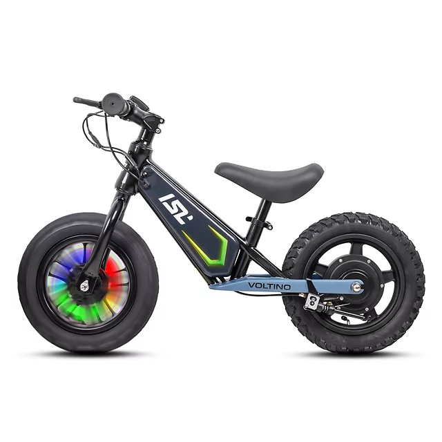 Ultralehké elektrické odrážedlo inSPORTline ISL Voltino 12" • 6,5 kg - 2.jakost - bílá - černá