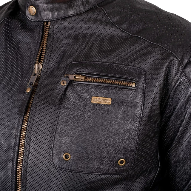 Letní kožená moto bunda W-TEC Gradac