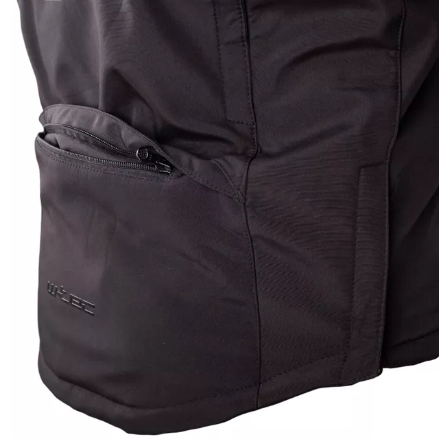 Pánská softshellová moto bunda W-TEC Annorack - khaki-černá