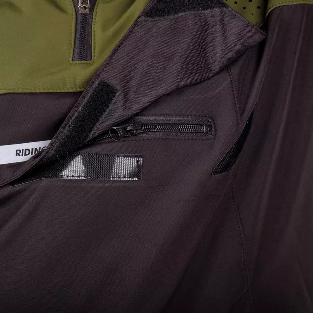 Pánská softshellová moto bunda W-TEC Annorack - khaki-černá
