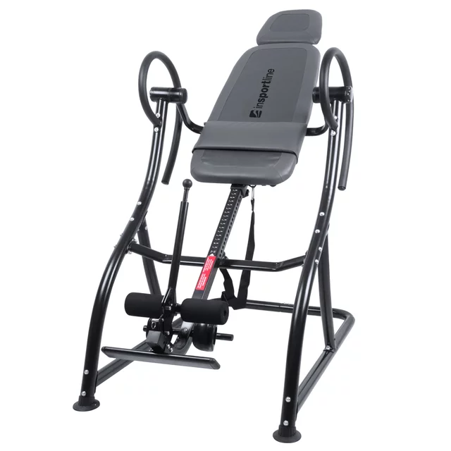 Autotrakční lehátko inSPORTline Inverso Plus - šedá