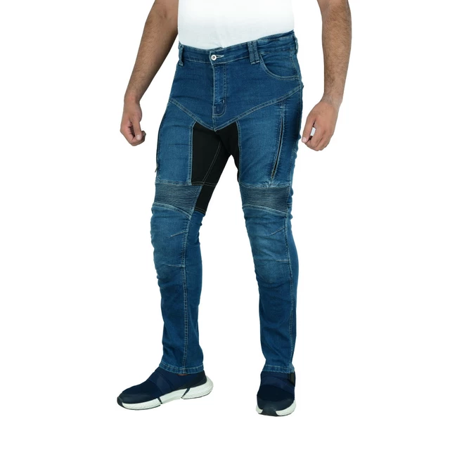 Moto jeansy BOS Prado - Gray