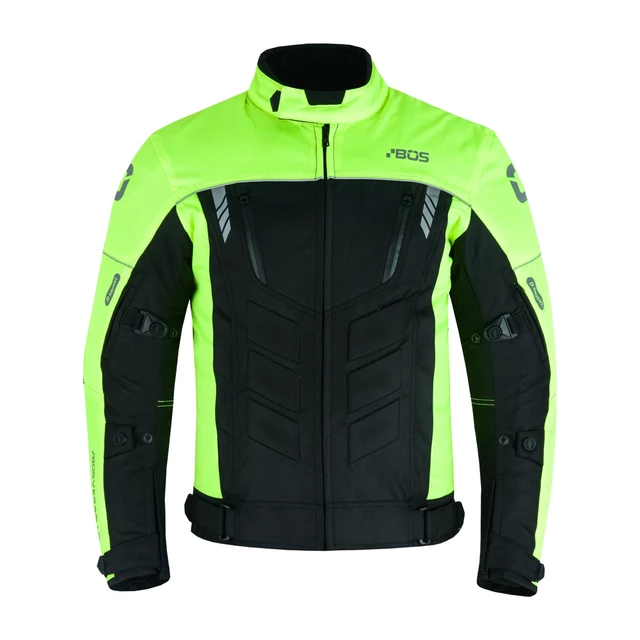 Pánská moto bunda BOS / WD Motorsports Vegas 1.0 - Neon