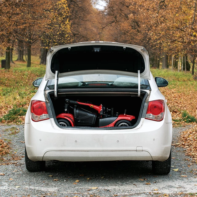 Elektrický čtyřkolový vozík inSPORTline Omis (W3431) • 6km/h • až 20km dojezd • bez řidičáku