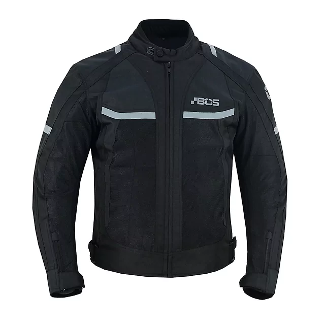 Pánská letní moto bunda BOS Libera - Black