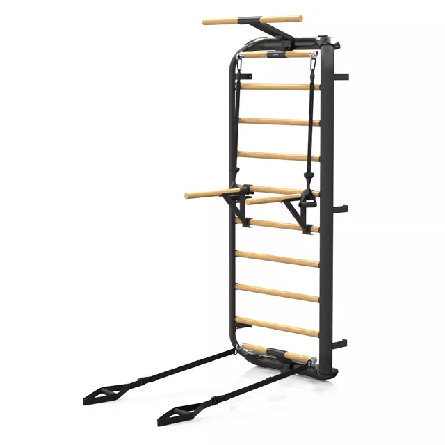 Žebřiny inSPORTline Wootkit 220x86 cm - černá