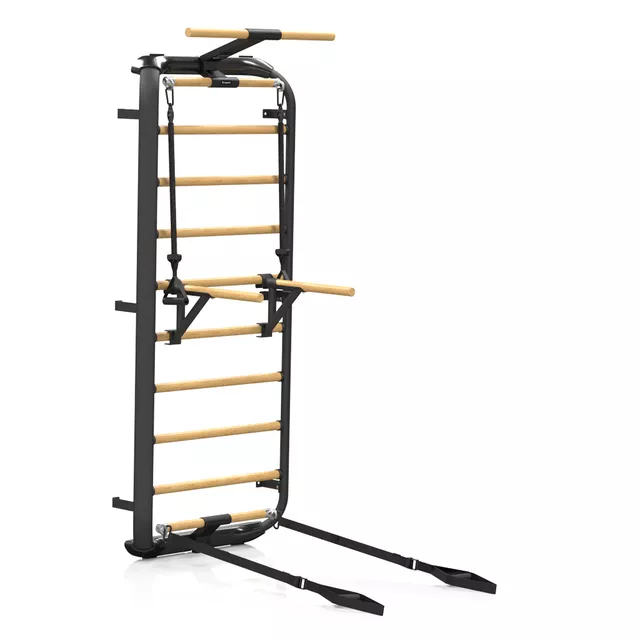 Žebřiny inSPORTline Wootkit 220x86 cm - černá