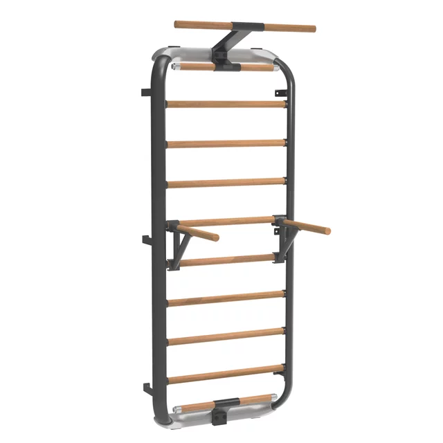 Žebřiny inSPORTline Wootkit 220x86 cm - černá