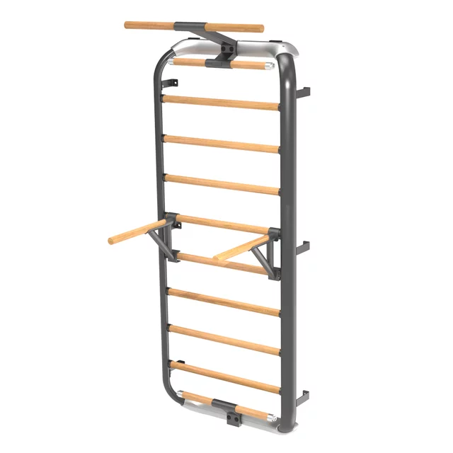 Žebřiny inSPORTline Wootkit 220x86 cm - černá