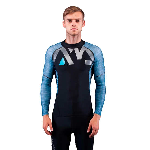 Pánské tričko pro vodní sporty Aqua Marina Division - šedá