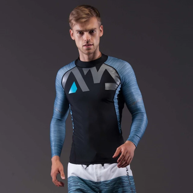 Pánské tričko pro vodní sporty Aqua Marina Division - šedá