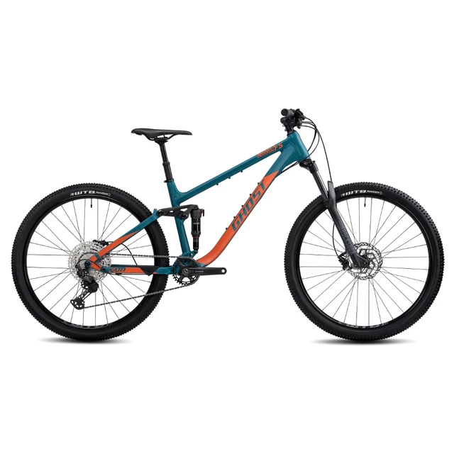 Celoodpružené kolo Ghost Kato FS Universal 29" 9.0 - Blue Grey/Orange Matt