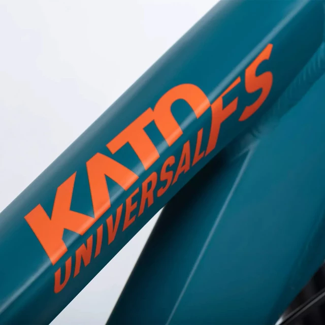 Celoodpružené kolo Ghost Kato FS Universal 29" 9.0 - Blue Grey/Orange Matt