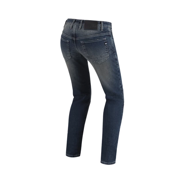 Dámské moto jeansy PMJ Florida MID CE - Výprodej - modrá