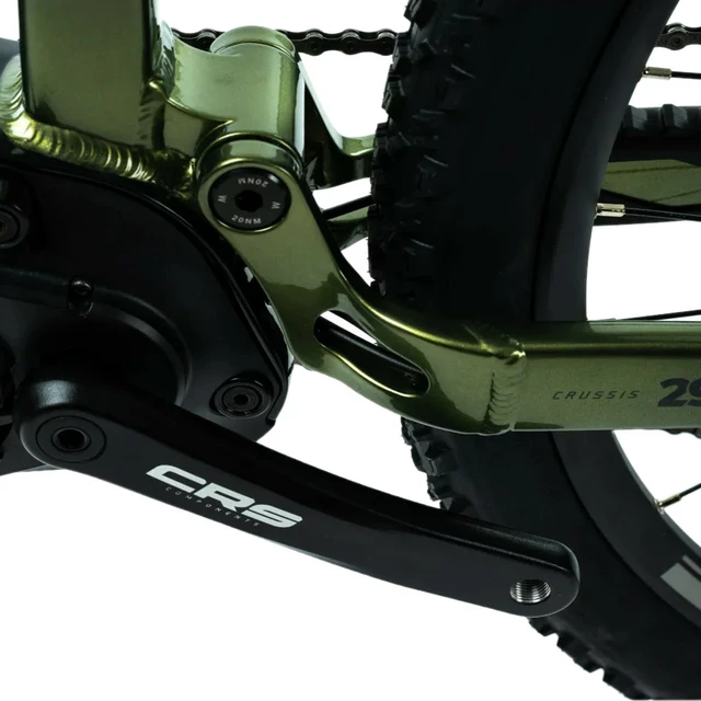 Horské celoodpružené elektrokolo Crussis e-Full 9.9-M 29"