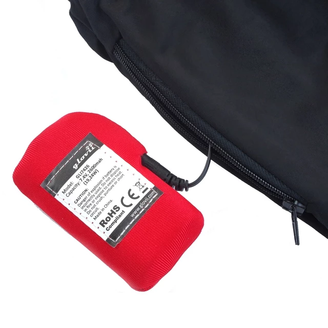 Vyhřívané kalhoty Glovii GP1 2600mAh - černá