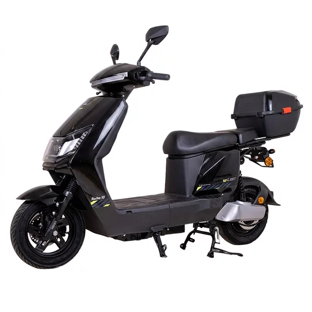Elektrický skútr W-TEC Raike II 16" • až 70 km • 25 km/h • bez řidičáku - černo-stříbrná
