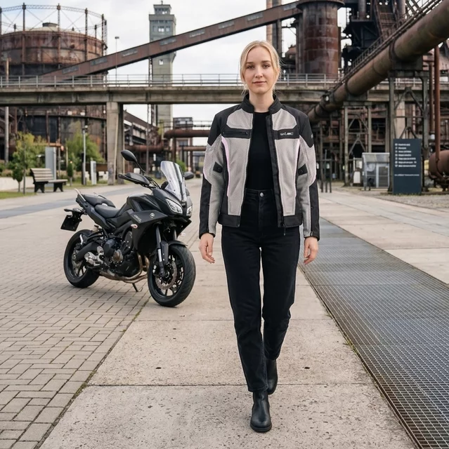 Letní dámská moto bunda W-TEC Mirelia - 2.jakost