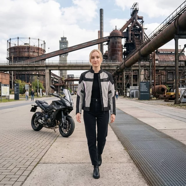 Letní dámská moto bunda W-TEC Mirelia