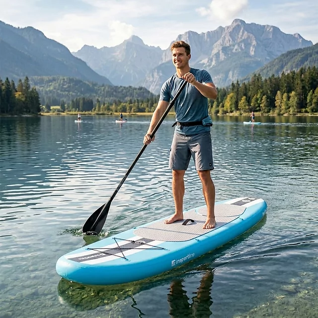 Paddleboard s příslušenstvím inSPORTline WaveTrip 10'6" G3 • 300l • do 140kg
