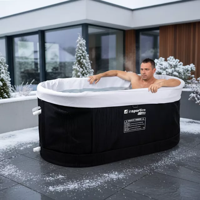 Přenosná otužovací vana inSPORTline FrostPeace s termoregulačním systémem
