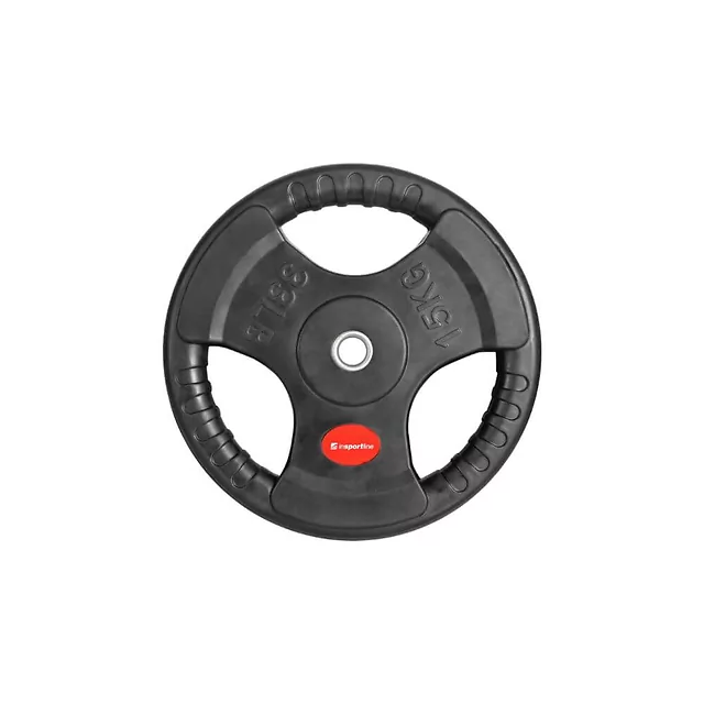 Pogumované olympijské kotouče inSPORTline Graton OL 2,5-25 kg 50 mm