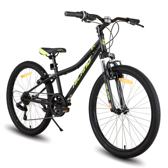 Juniorské horské kolo Hiland Climber 24" • 140-160 cm - růžová