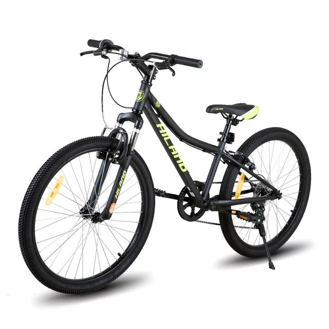 Juniorské horské kolo Hiland Climber 24" • 140-160 cm - růžová