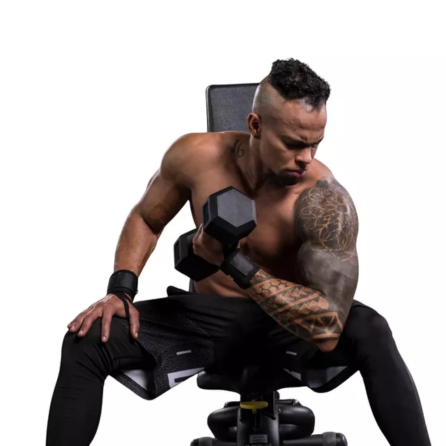 Šestihranné činky inSPORTline Hexclusive 2-30 kg