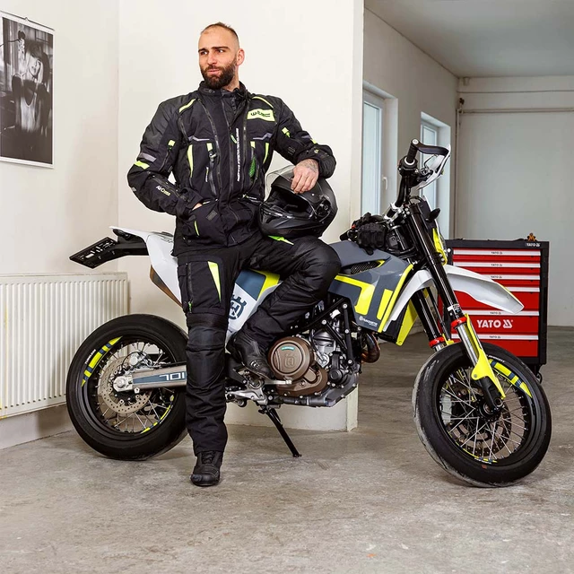 Moto boty W-TEC Bolter - 2.jakost - černá